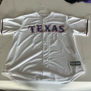 Texas Rangers Rougned Odor #12 Majestic Jersey Size XL Sewn Baseball MLB
